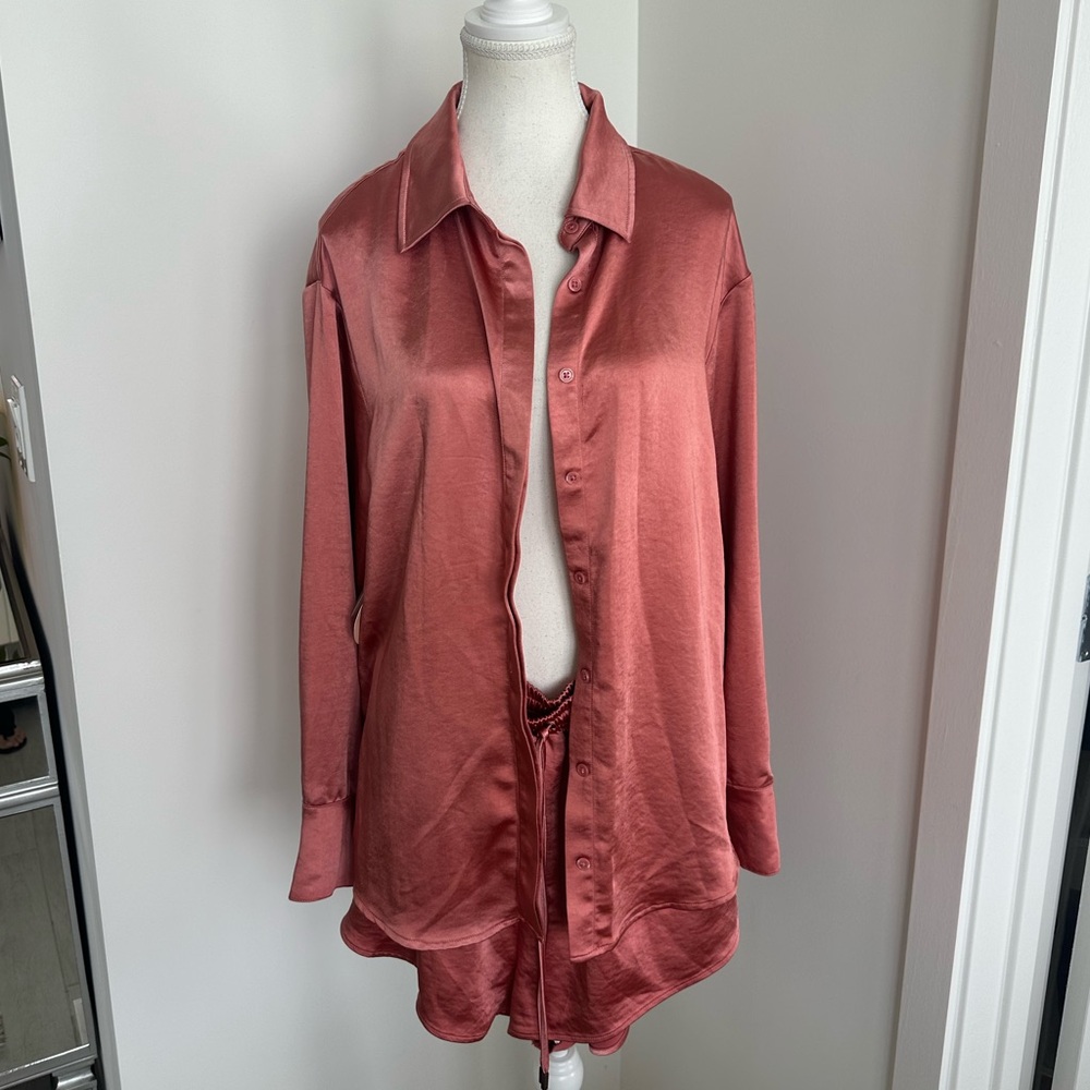 Camila Coelho shirt and shorts set